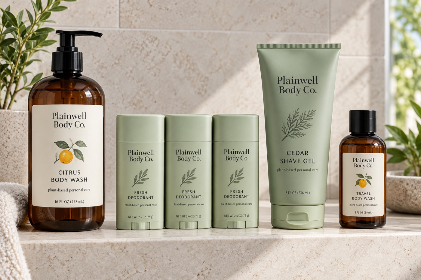 Plainwell Body Co. citrus routine